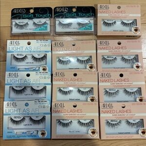 Ardell EyeLashes Lot! Light as Air, Soft Touch and Naked Lashes NEW makeup mua